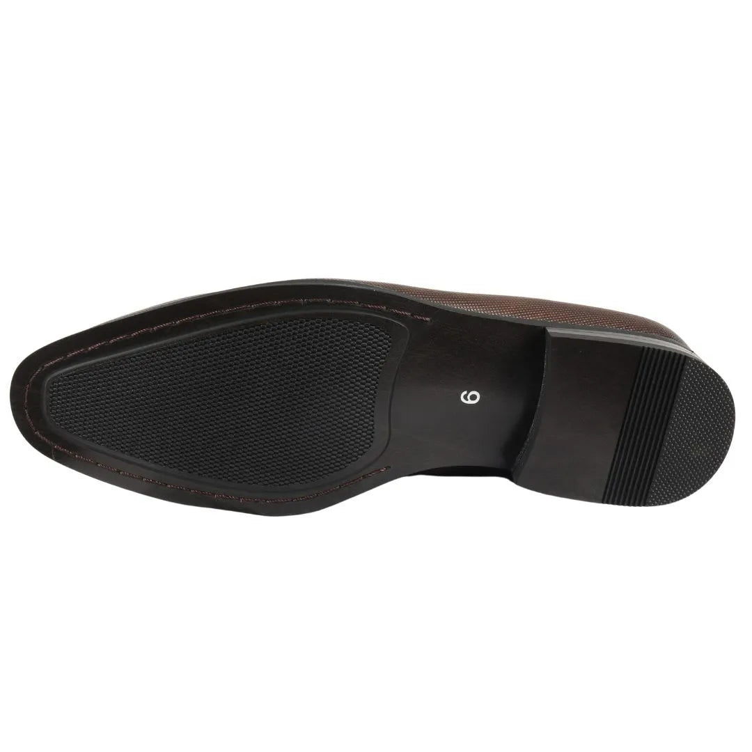 Ανδρικά Loafers με slip-on και φούντες, επίσημα παπούτσια