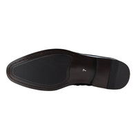 Ανδρικά Μοκασίνια σε Καφέ Χρώμα, Slip On, Επίσημα Παπούτσια με Δερμάτινη Επένδυση