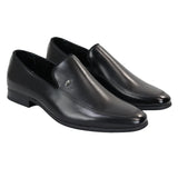Ανδρικά μαύρα παπούτσια Loafer Slip On