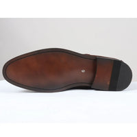 Ανδρικές μπότες Chelsea Slip-On από μαύρες σουέτ με επένδυση δέρματος