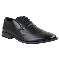 Ανδρικά μαύρα παπούτσια Brogues