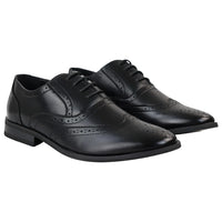 Ανδρικά μαύρα παπούτσια Brogues