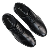 Ανδρικά μαύρα παπούτσια Brogues
