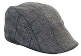 Marc Darcy DX7 Ανδρικά Tweed Vintage Retro Παππούδες Καπέλα Peaky Blinders Καρό Κλασικά