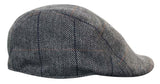 Marc Darcy DX7 Ανδρικά Tweed Vintage Retro Παππούδες Καπέλα Peaky Blinders Καρό Κλασικά