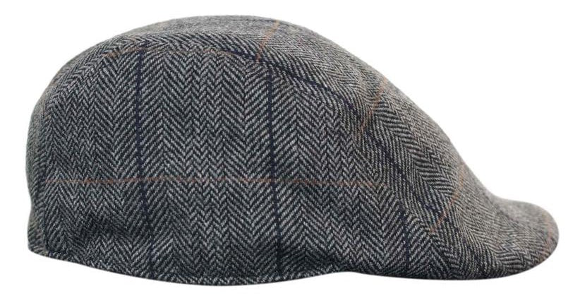 Marc Darcy DX7 Ανδρικά Tweed Vintage Retro Παππούδες Καπέλα Peaky Blinders Καρό Κλασικά
