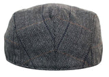 Marc Darcy DX7 Ανδρικά Tweed Vintage Retro Παππούδες Καπέλα Peaky Blinders Καρό Κλασικά