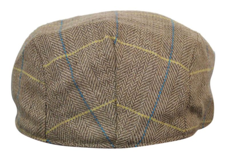 Marc Darcy DX7 Ανδρικά Tweed Vintage Retro Παππούδες Καπέλα Peaky Blinders Καρό Κλασικά