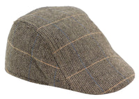 Marc Darcy DX7 Ανδρικά Tweed Vintage Retro Παππούδες Καπέλα Peaky Blinders Καρό Κλασικά