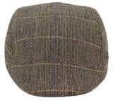Marc Darcy DX7 Ανδρικά Tweed Vintage Retro Παππούδες Καπέλα Peaky Blinders Καρό Κλασικά