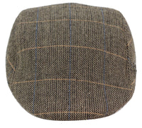 Marc Darcy DX7 Ανδρικά Tweed Vintage Retro Παππούδες Καπέλα Peaky Blinders Καρό Κλασικά