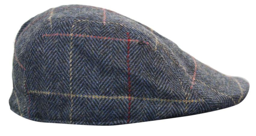 Marc Darcy Eton Ανδρικά Tweed Vintage Retro Παππούδες Καπέλα Peaky Blinders Καρό Κλασικά