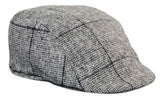 Ανδρικά Tweed Marc Darcy Kristian Vintage Retro Παππούδες Καπέλα Peaky Blinders Καρό Κλασικά