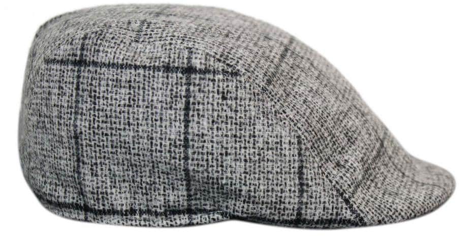 Ανδρικά Tweed Marc Darcy Kristian Vintage Retro Παππούδες Καπέλα Peaky Blinders Καρό Κλασικά