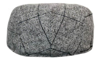 Ανδρικά Tweed Marc Darcy Kristian Vintage Retro Παππούδες Καπέλα Peaky Blinders Καρό Κλασικά