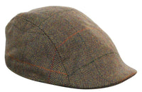 Marc Darcy Nelson Ανδρικά Tweed Vintage Retro Παππούδες Καπέλα Peaky Blinders Καρό Κλασικά