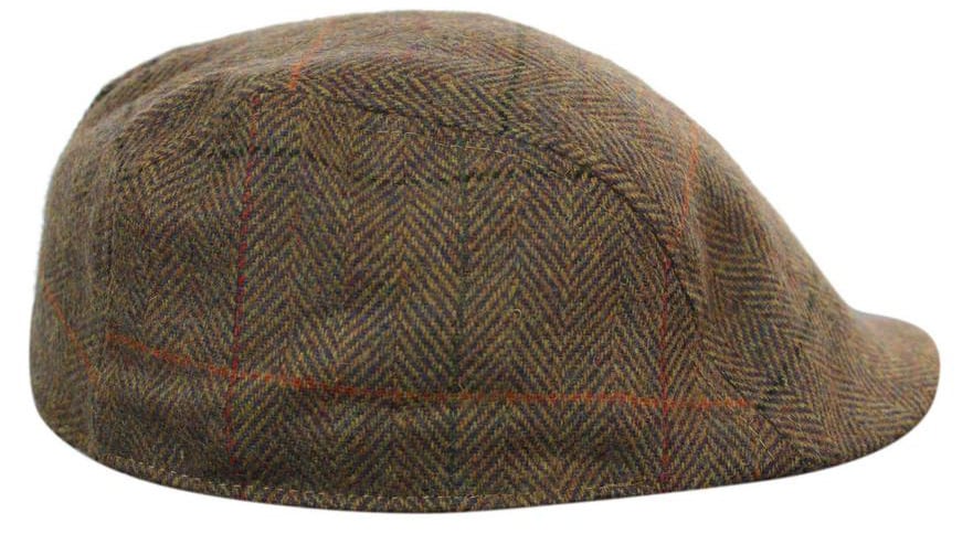 Marc Darcy Nelson Ανδρικά Tweed Vintage Retro Παππούδες Καπέλα Peaky Blinders Καρό Κλασικά