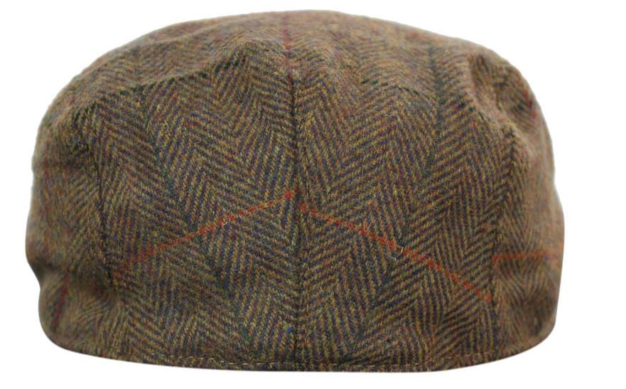 Marc Darcy Nelson Ανδρικά Tweed Vintage Retro Παππούδες Καπέλα Peaky Blinders Καρό Κλασικά