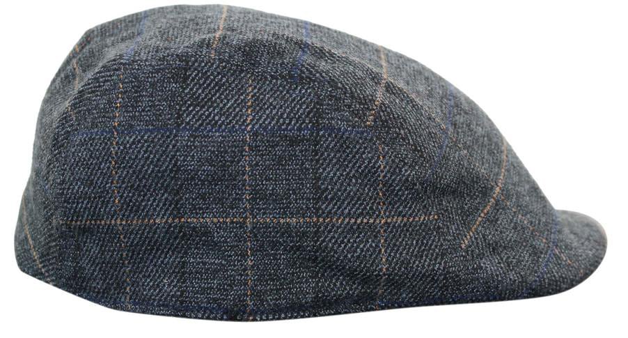 Marc Darcy Scott Ανδρικά Tweed Vintage Retro Παππούδες Καπέλα Peaky Blinders Καρό Κλασικά