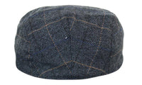 Marc Darcy Scott Ανδρικά Tweed Vintage Retro Παππούδες Καπέλα Peaky Blinders Καρό Κλασικά