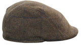 Marc Darcy TB4 Ανδρικά Tweed Vintage Retro Παππούδες Επίπεδες Καπέλα Peaky Blinders Καρό Κλασικά
