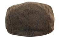 Marc Darcy TB4 Ανδρικά Tweed Vintage Retro Παππούδες Επίπεδες Καπέλα Peaky Blinders Καρό Κλασικά