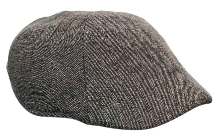 Marc Darcy Rayford Ανδρικά Tweed Vintage Retro Παππούδες Καπέλα Peaky Blinders Καρό Κλασικά