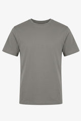 Ανδρικό T-shirt από κλασικό μείγμα βαμβακιού σε χρώμα ανθρακί