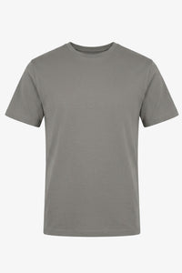 Ανδρικό T-shirt από κλασικό μείγμα βαμβακιού σε χρώμα ανθρακί