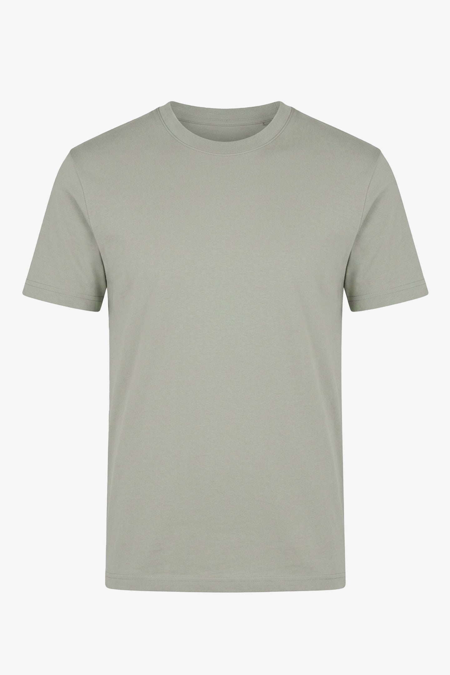 Ανδρικό Κλασικό Γκρι Βαμβακερό T-shirt