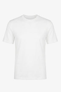 Ανδρικό Κλασικό Υπόλευκο Βαμβακερό T-shirt