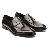 Ανδρικά Loafers Penny Slip On από Απομίμηση Δέρματος