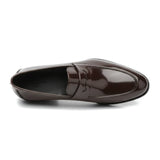 Ανδρικά Loafers Penny Slip On από Απομίμηση Δέρματος