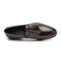 Ανδρικά Loafers Penny Slip On από Απομίμηση Δέρματος