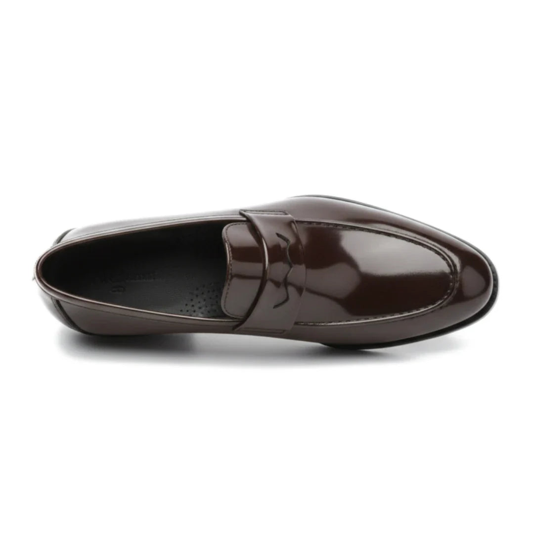 Ανδρικά Loafers Penny Slip On από Απομίμηση Δέρματος