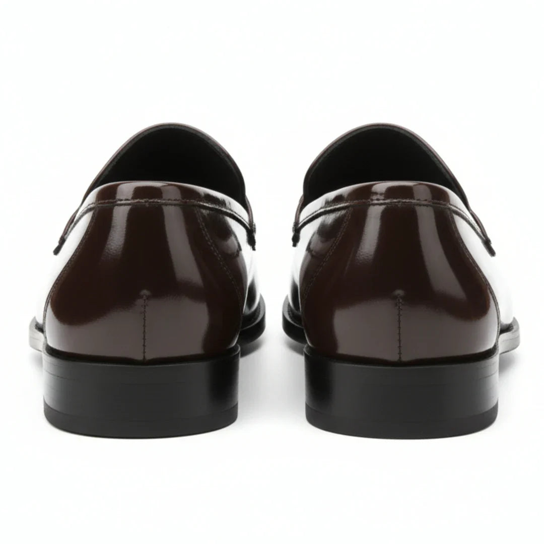 Ανδρικά Loafers Penny Slip On από Απομίμηση Δέρματος