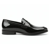 Ανδρικά Loafers Penny Slip On από Απομίμηση Δέρματος