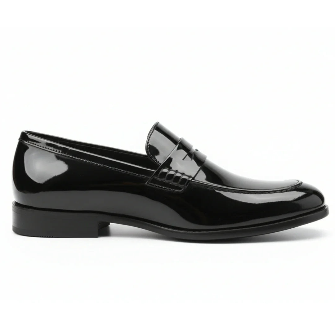 Ανδρικά Loafers Penny Slip On από Απομίμηση Δέρματος