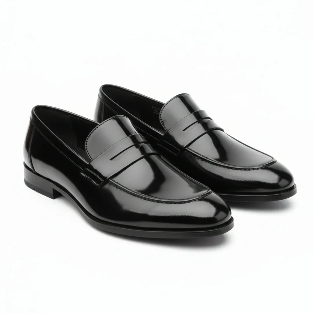Ανδρικά Loafers Penny Slip On από Απομίμηση Δέρματος