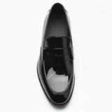 Ανδρικά Loafers Penny Slip On από Απομίμηση Δέρματος