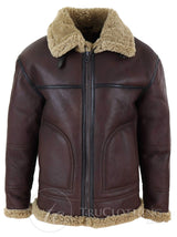 Ανδρικό μπουφάν Shearling Sheepskin Flying Jacket