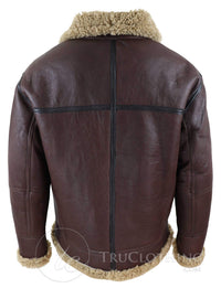 Ανδρικό μπουφάν Shearling Sheepskin Flying Jacket