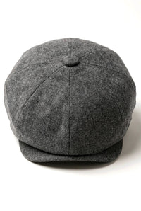 Ανδρικά 8 Panel Newsboy Cap - Cavani Martez - Dark Grey