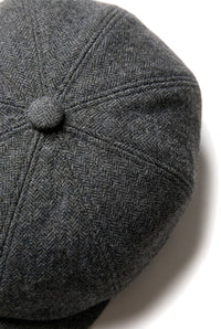 Ανδρικά 8 Panel Newsboy Cap - Cavani Martez - Dark Grey