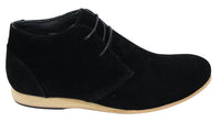 Ανδρικά Μαύρα Μπεζ Καφέ Navy Desert Boots Παπούτσια με ψηλό τελείωμα, Σουέτ, Τσέλσι μέχρι τον αστράγαλο