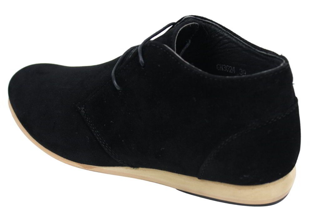 Ανδρικά Μαύρα Μπεζ Καφέ Navy Desert Boots Παπούτσια με ψηλό τελείωμα, Σουέτ, Τσέλσι μέχρι τον αστράγαλο