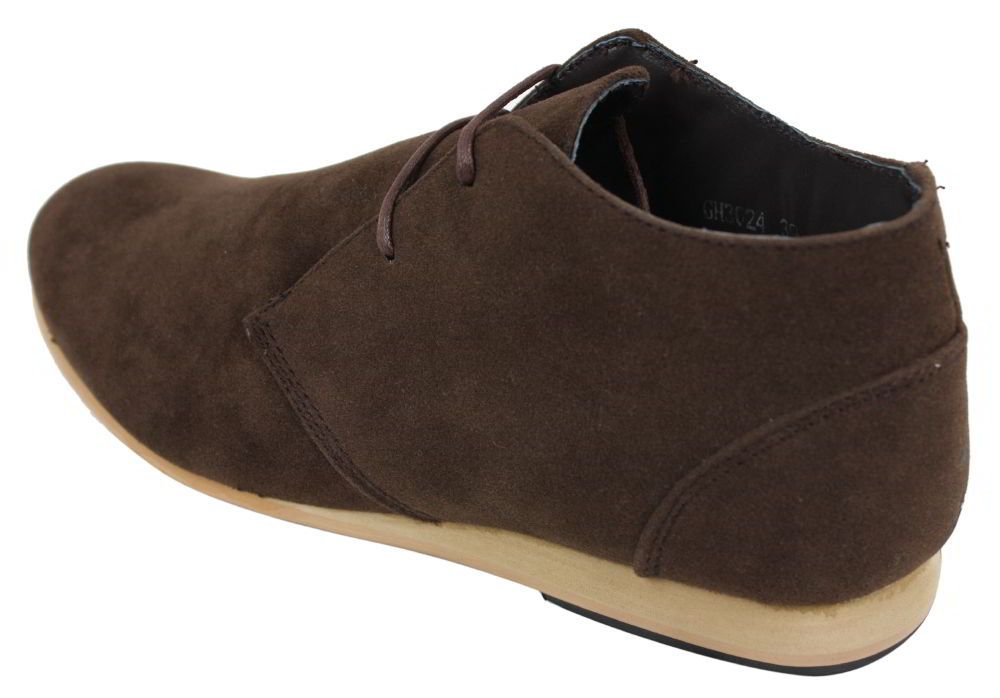 Ανδρικά Μαύρα Μπεζ Καφέ Navy Desert Boots Παπούτσια με ψηλό τελείωμα, Σουέτ, Τσέλσι μέχρι τον αστράγαλο