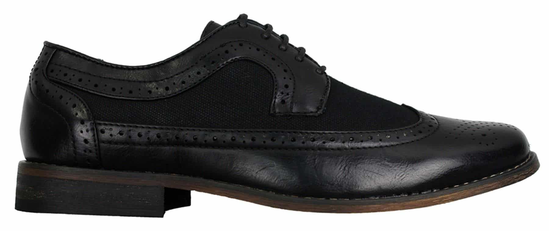 Ανδρικά Δερμάτινα Παπούτσια Brogues Ιταλικού Σχεδιασμού Έξυπνα Καθημερινά Καφέ Μαύρο Ναυτικό Ρετρό