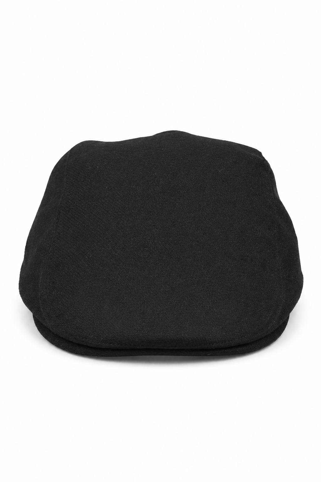 Ανδρικό καπέλο Granddad Baker Flat Black 8 τμημάτων από τουίντ, vintage, κλασικό, κομψό, casual, δεκαετία του 1920