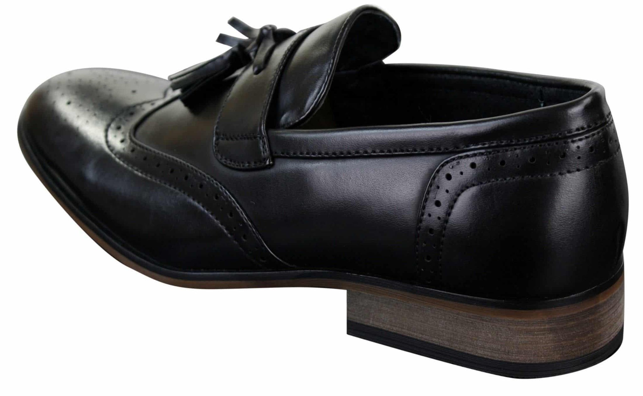 Ανδρικά Δερμάτινα Slip-On Παπούτσια Οδήγησης με Φούντες, Μοκασίνια, Κλασικά, Vintage, Ρετρό